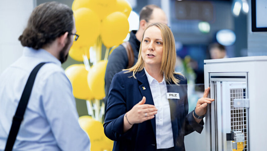 Pilz auf der FACHPACK 2024, Halle 3c, Stand 3c-411 - Mit Safety und Security sicher Verpacken